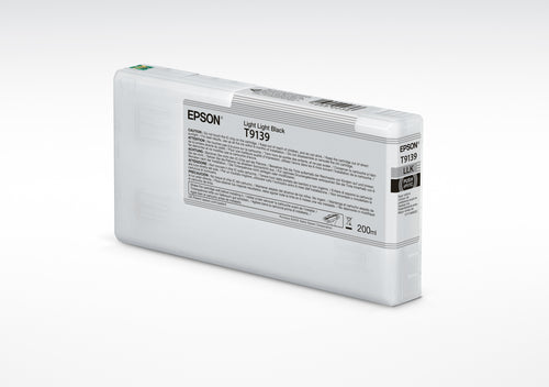 Epson T9139 Light Light Black Ink Cartridge (200ml) Epson T9139 Light Light Black Ink Cartridge (200ml)